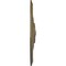 Ekena Millwork Bailey Ceiling Medallion (Fits Canopies up to 4"), Hand-Painted Mississippi Mud, 18 1/8"OD x 3/4"P CM19BIMMF - alternate 2